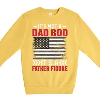 Its Not A Dad Bod Its Dad Premium Crewneck Sweatshirt