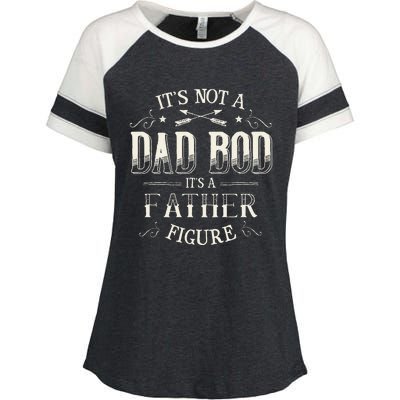 Its Not A Dad Bod Its A Father Figure Dad Bod Enza Ladies Jersey Colorblock Tee