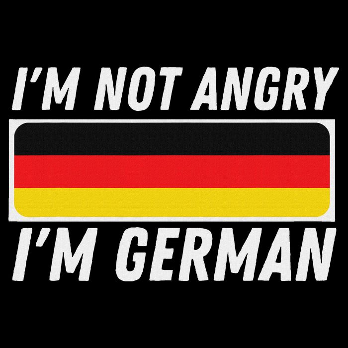IM Not Angry IM German Germany Flag German American 16 in Basic Backpack
