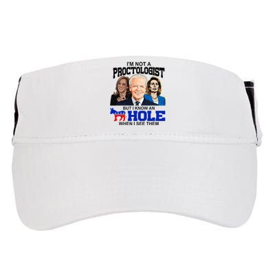 IM Not A Proctologist But I Know An Asshole When I See Them Adult Drive Performance Visor