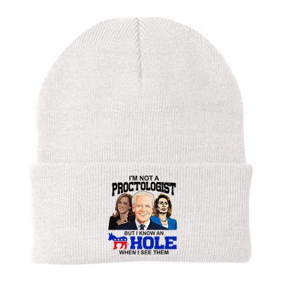 IM Not A Proctologist But I Know An Asshole When I See Them Knit Cap Winter Beanie