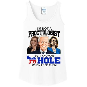 IM Not A Proctologist But I Know An Asshole When I See Them Ladies Essential Tank