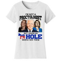 IM Not A Proctologist But I Know An Asshole When I See Them Women's T-Shirt