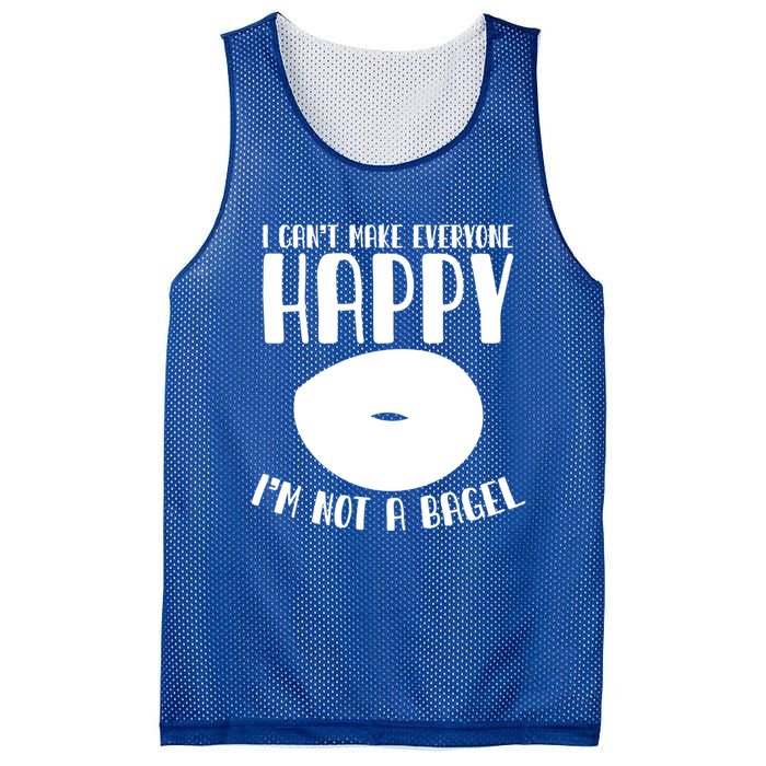 I´m Not A Bagel Bagels Funny Bagel Lover Baking Great Gift Mesh Reversible Basketball Jersey Tank