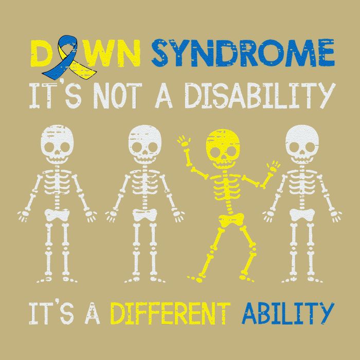 ItS Not A Disability ItS A Different Ability Down Syndrome Mousepad