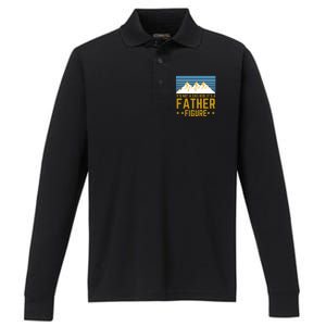 ItS Not A Dad Bod ItS A Father Figure Fathers Day Gift Performance Long Sleeve Polo