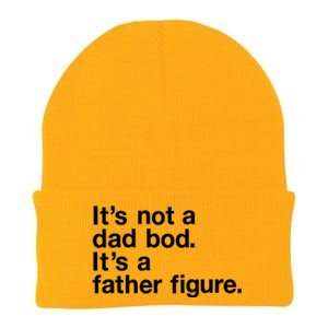 Its Not A Dad Bod Its A Father Figure Knit Cap Winter Beanie