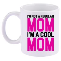 I'm Not A Regular Mom I'm A Cool Mom Gift 11oz C Handle Ceramic Mug
