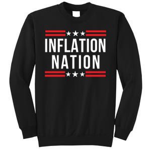 Inflation Nation American Politics Wasteful Government Spending Rising Costs Sweatshirt