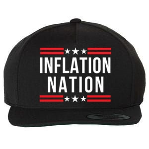 Inflation Nation American Politics Wasteful Government Spending Rising Costs Wool Snapback Cap