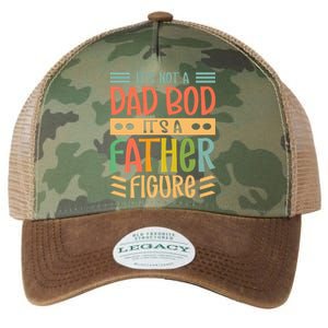 It’S Not A Dad Bod It’S A Father Figure Funny Fathers Legacy Tie Dye Trucker Hat