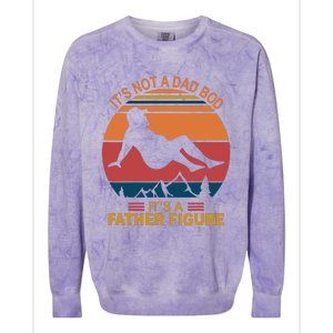 It's Not A Dad Bod It's A Father Figure Colorblast Crewneck Sweatshirt