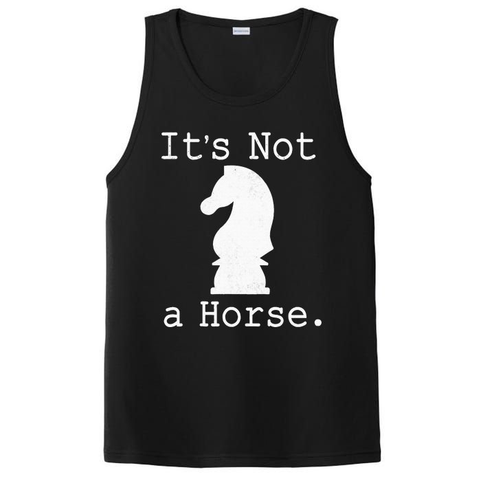 It's Not A Horse Funny Chess Game Gifts For Chess Lovers PosiCharge Competitor Tank