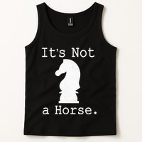 It's Not A Horse Funny Chess Game Gifts For Chess Lovers Tank Top