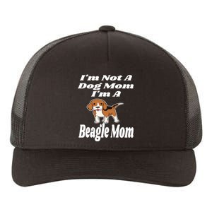 I'm Not A Dog Mom I'm A Beagle Mom Funny Puppy Lover Mother Yupoong Adult 5-Panel Trucker Hat