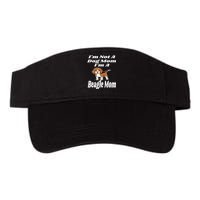 I'm Not A Dog Mom I'm A Beagle Mom Funny Puppy Lover Mother Valucap Bio-Washed Visor