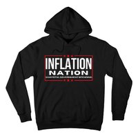 Inflation Nation American Politics Rising Costs Wasteful Government Spending Hoodie