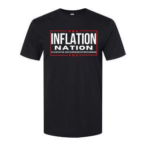 Inflation Nation American Politics Rising Costs Wasteful Government Spending Softstyle CVC T-Shirt