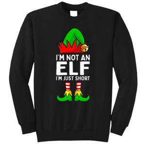 I'm Not An Elf Im Just Short Funny Christmas Matching Family Sweatshirt