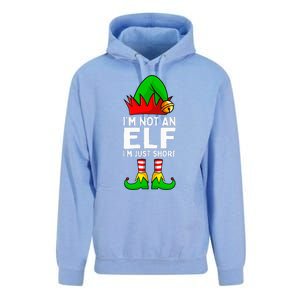 I'm Not An Elf Im Just Short Funny Christmas Matching Family Unisex Surf Hoodie