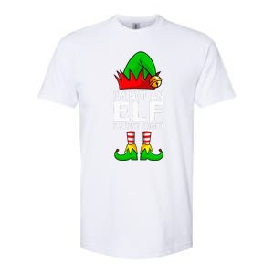 I'm Not An Elf Im Just Short Funny Christmas Matching Family Softstyle CVC T-Shirt