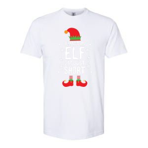 IM Not An Elf IM Just Short Funny Holiday Christmas Funny Gift Softstyle CVC T-Shirt