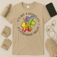 Its Not A Disability Its A Different Ability Autism Puzzle T-Shirt
