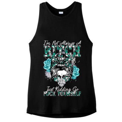 I'm Not Always A B*tch Just Kidding Go F*ck Yourself Funny Ladies PosiCharge Tri-Blend Wicking Tank