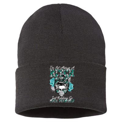 I'm Not Always A B*tch Just Kidding Go F*ck Yourself Funny Sustainable Knit Beanie