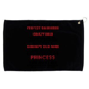 I'm Not A Perfect Daughter But My Crazy Dad Loves Me Gift Grommeted Golf Towel