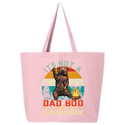 It's Not A Dad Bod It's A Father Figure Funny Bear Fathers Meaningful Gift 25L Jumbo Tote