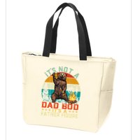 It's Not A Dad Bod It's A Father Figure Funny Bear Fathers Meaningful Gift Zip Tote Bag