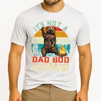 It's Not A Dad Bod It's A Father Figure Funny Bear Fathers Meaningful Gift Cooling Performance Crew T-Shirt