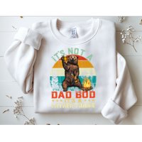 It's Not A Dad Bod It's A Father Figure Funny Bear Fathers Meaningful Gift Sweatshirt