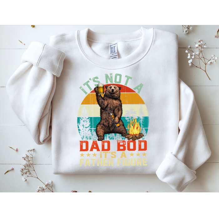 It's Not A Dad Bod It's A Father Figure Funny Bear Fathers Meaningful Gift Sweatshirt