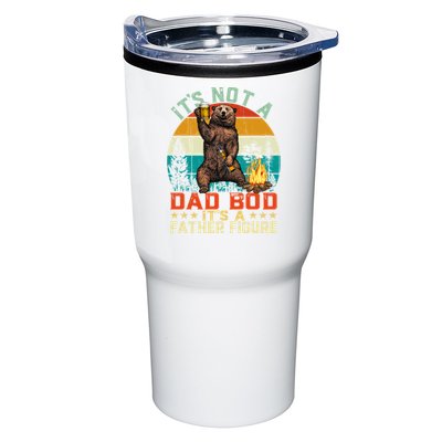 It's Not A Dad Bod It's A Father Figure Funny Bear Fathers Meaningful Gift Tumbler