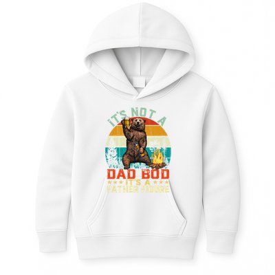 It's Not A Dad Bod It's A Father Figure Funny Bear Fathers Meaningful Gift Kids Hoodie