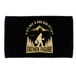 Its Not A Dad Bod Its A Father Figure Funny Fathers Day Gift Microfiber Hand Towel