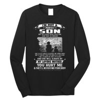 I'm Not A Perfect Son But My Crazy Mom Loves Me Mother's Day Love Long Sleeve Shirt