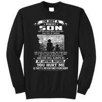 I'm Not A Perfect Son But My Crazy Mom Loves Me Mother's Day Love Tall Sweatshirt