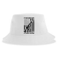 It's Not About Guns It's About Freedom Usa Ar15 Pro Gun Sustainable Bucket Hat