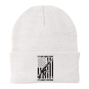 It's Not About Guns It's About Freedom Usa Ar15 Pro Gun Knit Cap Winter Beanie