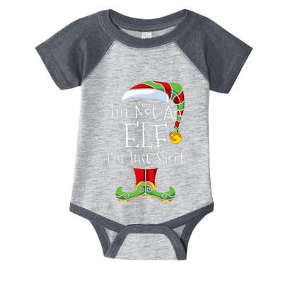 Im Not An Elf Family Christmas Pjs Matching Infant Baby Jersey Bodysuit