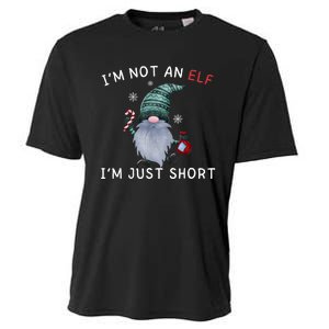 Im Not An Elf Im Just Short Funny Christmas Matching Family Cooling Performance Crew T-Shirt