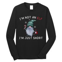 Im Not An Elf Im Just Short Funny Christmas Matching Family Long Sleeve Shirt