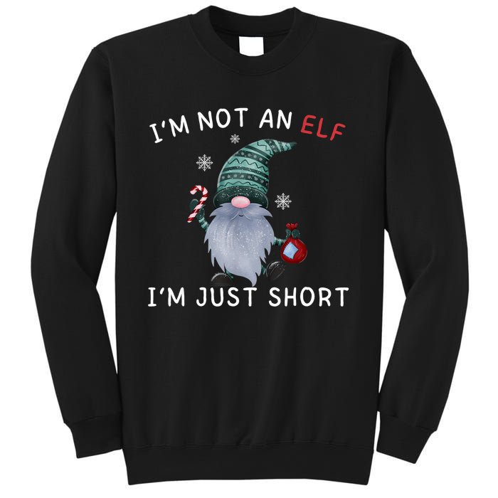 Im Not An Elf Im Just Short Funny Christmas Matching Family Sweatshirt