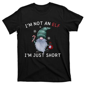 Im Not An Elf Im Just Short Funny Christmas Matching Family T-Shirt