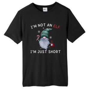 Im Not An Elf Im Just Short Funny Christmas Matching Family Tall Fusion ChromaSoft Performance T-Shirt