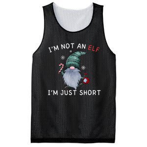 Im Not An Elf Im Just Short Funny Christmas Matching Family Mesh Reversible Basketball Jersey Tank