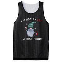 Im Not An Elf Im Just Short Funny Christmas Matching Family Mesh Reversible Basketball Jersey Tank